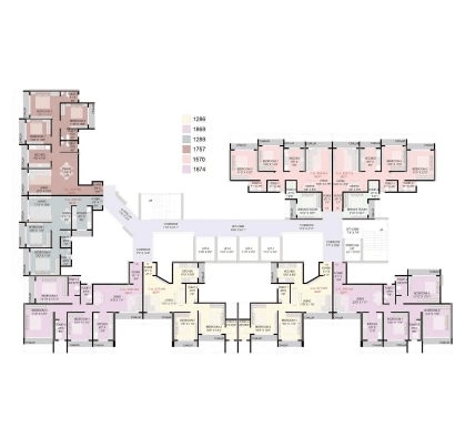Brigade Belvedere 2 BHK Apartment Layout